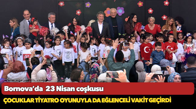 Bornova’da  23 Nisan coşkusu