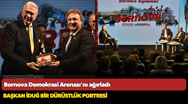 Bornova Demokrasi Arenası’nı ağırladı