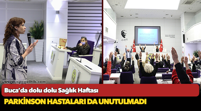 Buca’da dolu dolu Sağlık Haftası