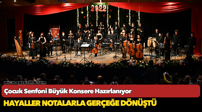 Çocuk Senfoni Büyük Konsere Hazırlanıyor