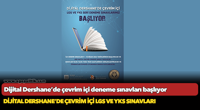 Dijital Dershane’de çevrim içi deneme sınavları başlıyor