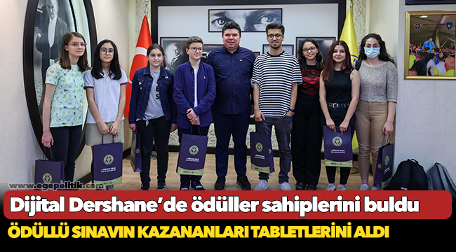 Dijital Dershane’de ödüller sahiplerini buldu