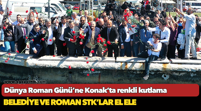 Dünya Roman Günü’ne  Konak’ta renkli kutlama