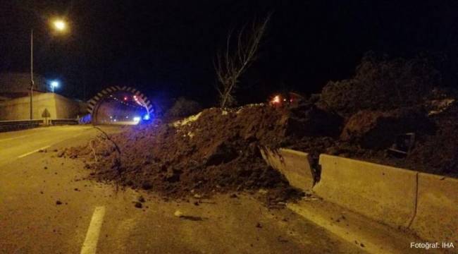 Düzce Valiliği: Tünelin yarın öğle saatlerinde yeniden açılması bekleniyor