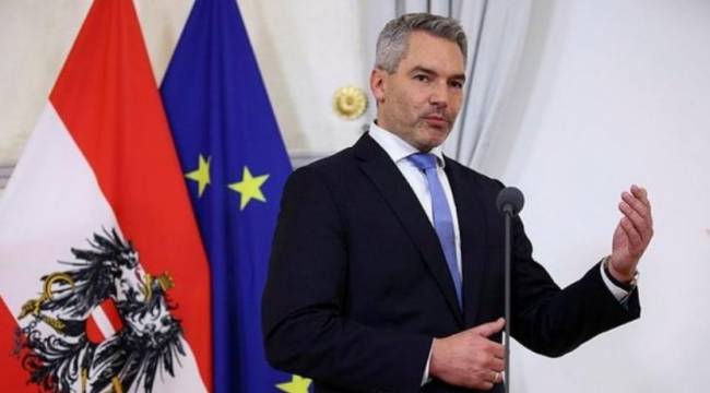 Erdoğan Avusturya Şansölyesi Nehammer ile görüştü