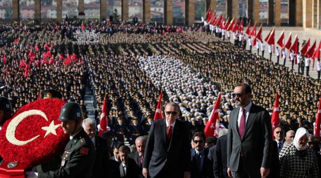 Erdoğan 'yine' Anıtkabir'deki 23 Nisan törenine katılmadı