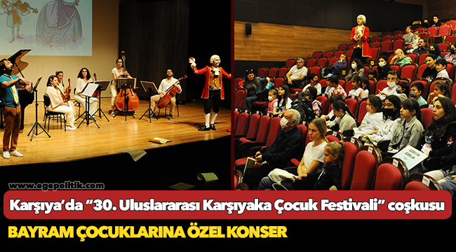 Karşıyaka’da Bayram Çocuklarına Özel Konser