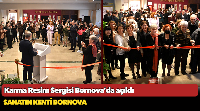 Lale Temelkuran Atölye Arkadaşları  Karma Resim Sergisi Bornova’da açıldı