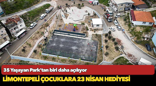 Limontepeli çocuklara 23 Nisan hediyesi