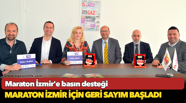 Maraton İzmir'e basın desteği