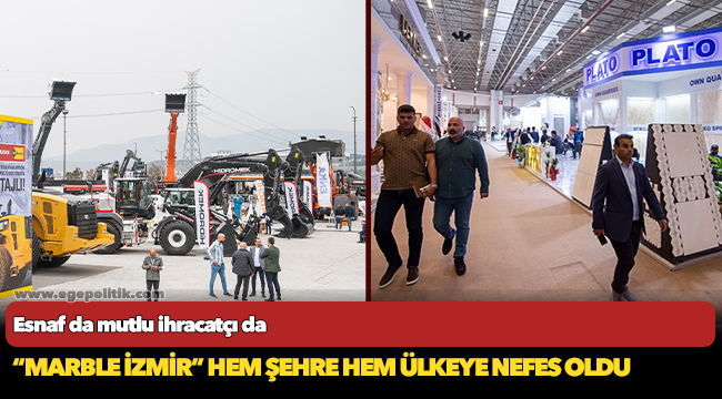 “Marble İzmir” hem şehre hem ülkeye nefes oldu