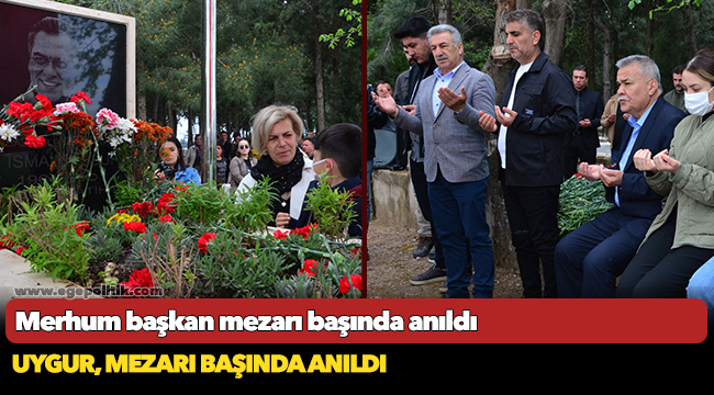 Merhum başkan ölümünün yıl dönümünde anıldı