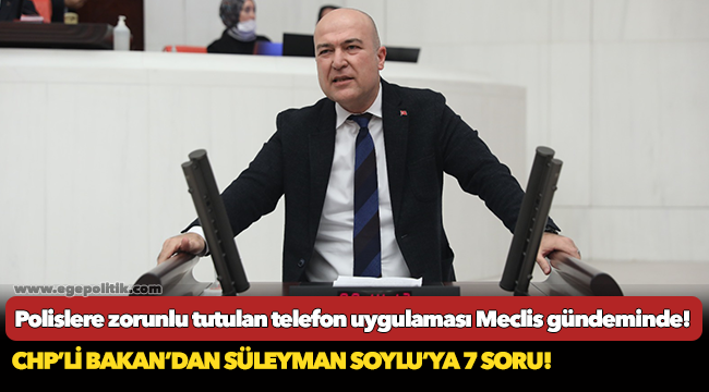 Polislere zorunlu tutulan telefon uygulaması Meclis gündeminde!