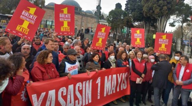 Sendikalar İstanbul'da 1 Mayıs'ın adresini açıkladı