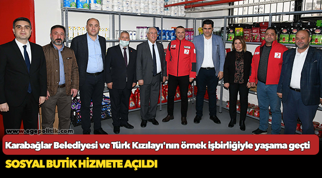 Sosyal Butik hizmete açıldı