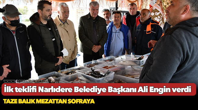 Taze Balık Mezattan Sofraya
