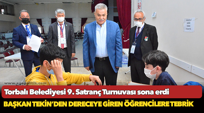 Torbalı Belediyesi 9. Satranç Turnuvası sona erdi