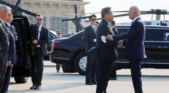 ABD Başkanı Biden Güney Kore'de