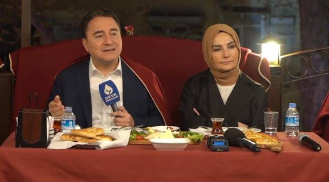 Ali Babacan: Öyle konular var ki ekonomiyle çözemezsin