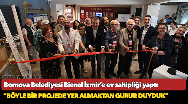 Bornova Belediyesi Bienal İzmir’e ev sahipliği yaptı