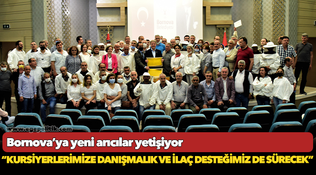 Bornova’ya yeni arıcılar yetişiyor