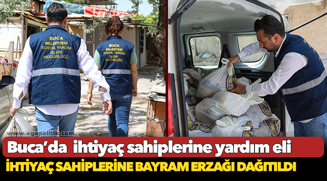 Buca’da  ihtiyaç sahiplerine yardım eli