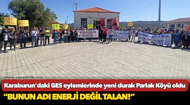 Bunun adı enerji değil talan!