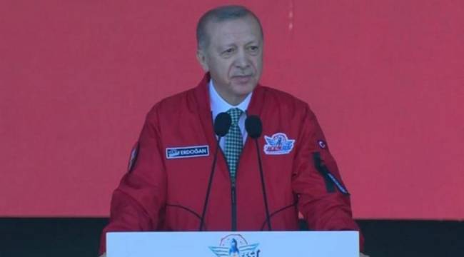 Erdoğan: Bizim kimsenin toprağında, egemenliğinde gözümüz yok