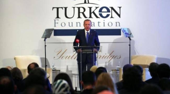 Erdoğan TÜRKEN Vakfı'na bağış yaptı