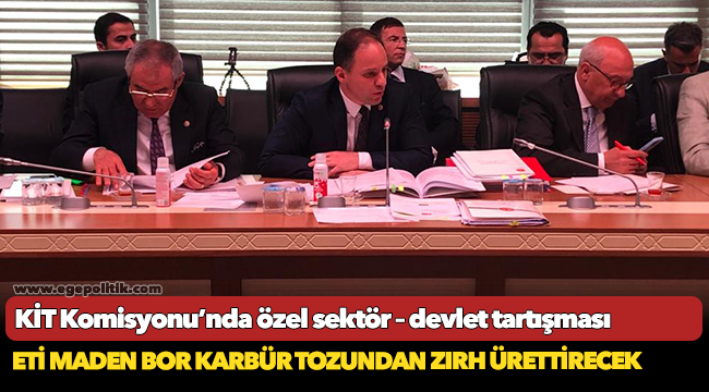 ETİ Maden bor karbür tozundan zırh ürettirecek