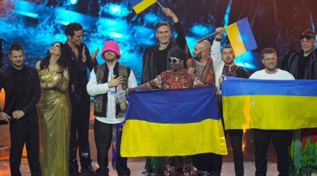 Eurovision 2022&#039;nin birincisi Ukrayna oldu