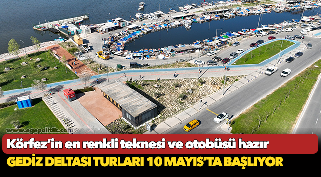 Gediz Deltası turları 10 Mayıs’ta başlıyor