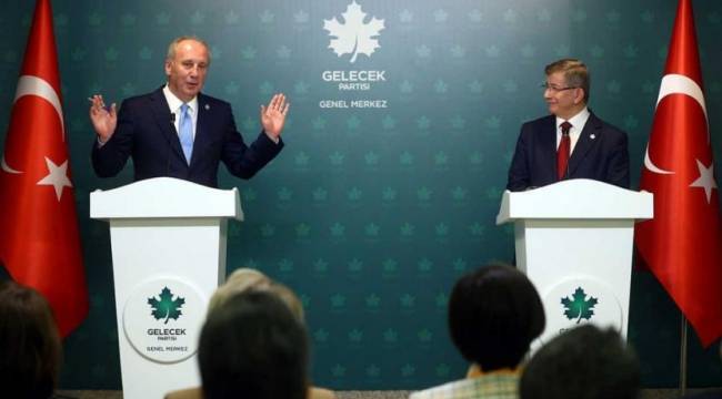 İnce'den Davutoğlu'na: 'Ben Halk TV'ye, siz de A Haber'e çıkamıyorsunuz'