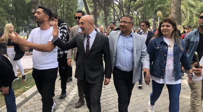 İZMİR'DE COŞKULU HIDIRELLEZ KUTLAMASI