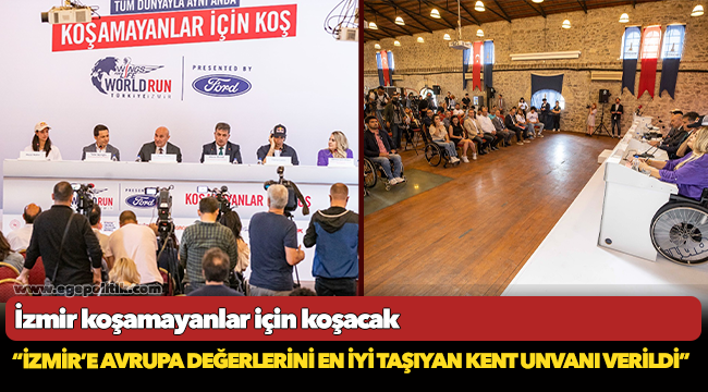 İzmir koşamayanlar için koşacak