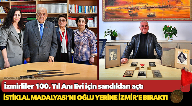 İzmirliler 100. Yıl Anı Evi için sandıkları açtı