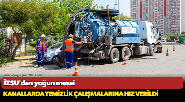 İZSU’dan yoğun mesai