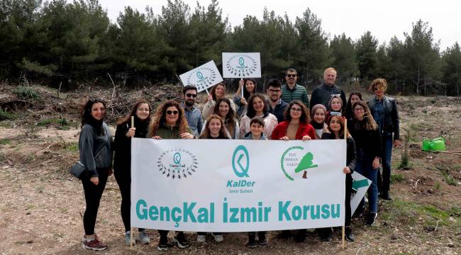 KalDer İzmir Şubesi doğayı unutmadı
