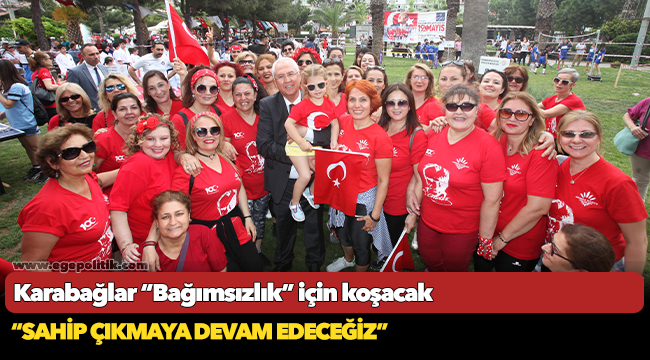 Karabağlar “Bağımsızlık” için koşacak