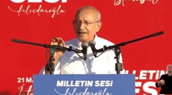 Kılıçdaroğlu: Bu milleti korkutarak bu sistemi ayakta tutmak istiyorlar
