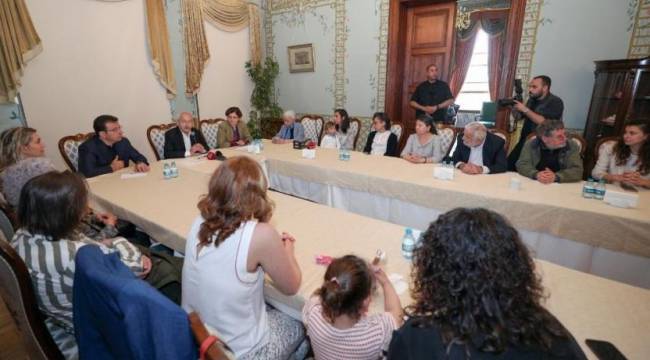 Kılıçdaroğlu Gezi davası tutuklularının aileleriyle bir araya geldi