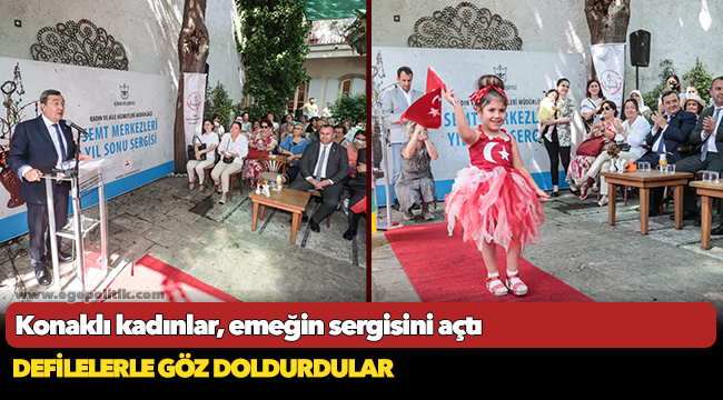 Konaklı kadınlar, emeğin sergisini açtı