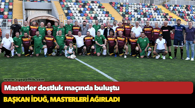 Masterler dostluk maçında buluştu