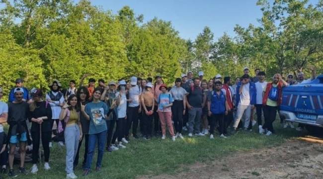 Ormanlık alanda kaybolan 100 üniversiteli bulundu