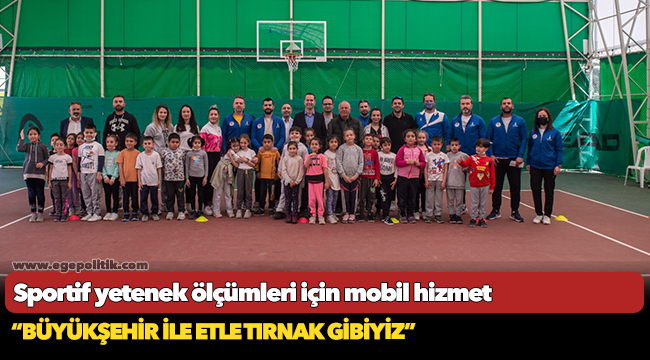 Sportif yetenek ölçümleri için mobil hizmet