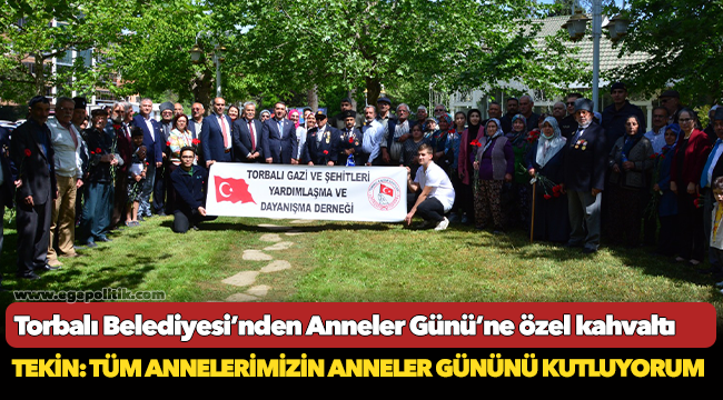 Torbalı Belediyesi’nden Anneler Günü’ne özel kahvaltı
