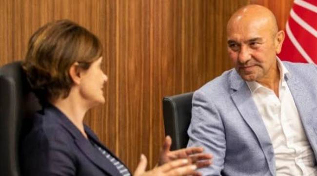 Tunç Soyer'den Kaftancıoğlu'na destek ziyareti