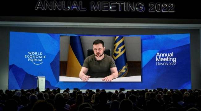 Zelenskiy Davos'ta konuştu: Şirketlerinizi Ukrayna'ya getirin
