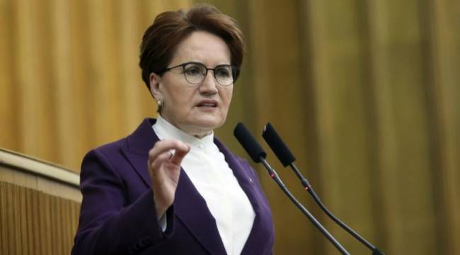 Akşener'den Erdoğan'a: Bay Kriz'in Türk şirketlerine uyguladığı ambargodur
