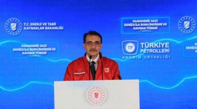 Bakan Dönmez: 2023'ün ilk çeyreğinde insanımız Karadeniz gazına ulaşacak